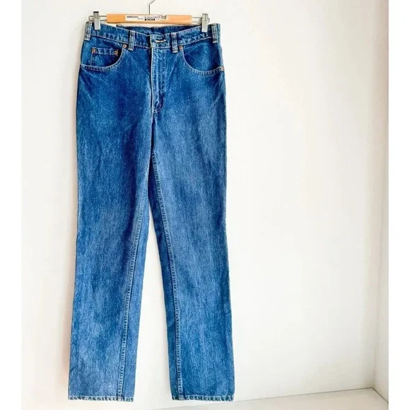 Vintage Levi's 516 Deadstock Brand new w Tags Straight leg Jeans 31/32 - Picture 2 of 9